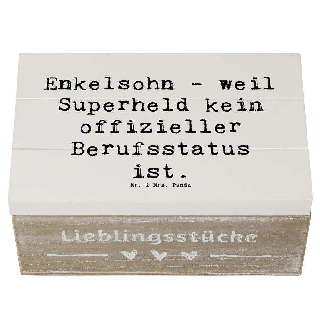 Holzkiste Spruch Enkelsohn Held Holzkiste, Kiste, Schatzkiste, Truhe, Schatulle, XXL, Erinnerungsbox, Erinnerungskiste, Dekokiste, Aufbewahrungsbox, Geschenkbox, Geschenkdose, Familie, Vatertag, Muttertag, Bruder, Schwester, Mama, Papa, Oma, Opa