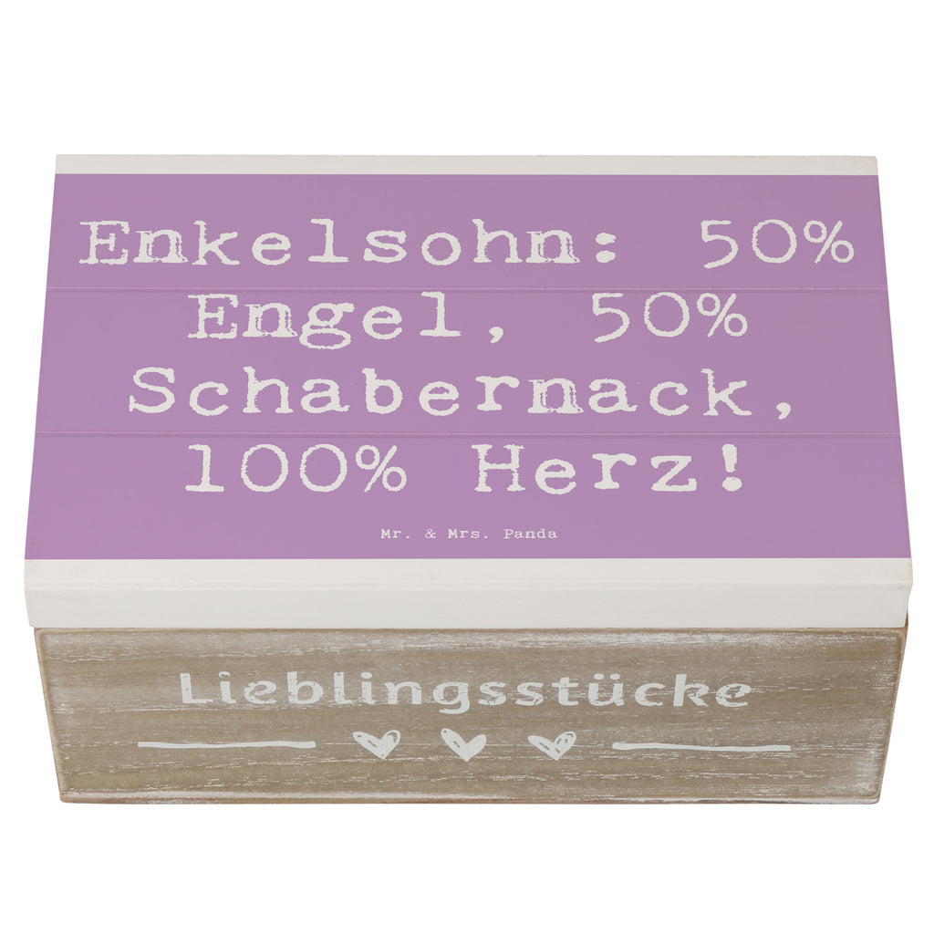 Holzkiste Spruch Enkelsohn Herz Holzkiste, Kiste, Schatzkiste, Truhe, Schatulle, XXL, Erinnerungsbox, Erinnerungskiste, Dekokiste, Aufbewahrungsbox, Geschenkbox, Geschenkdose, Familie, Vatertag, Muttertag, Bruder, Schwester, Mama, Papa, Oma, Opa