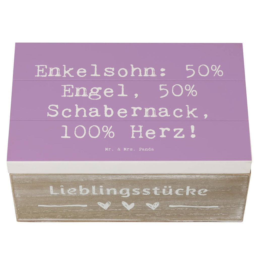 Holzkiste Spruch Enkelsohn Herz Holzkiste, Kiste, Schatzkiste, Truhe, Schatulle, XXL, Erinnerungsbox, Erinnerungskiste, Dekokiste, Aufbewahrungsbox, Geschenkbox, Geschenkdose, Familie, Vatertag, Muttertag, Bruder, Schwester, Mama, Papa, Oma, Opa