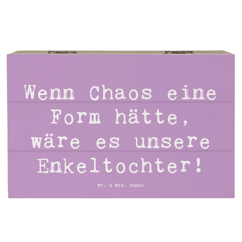 Holzkiste Spruch Enkeltochter Chaos Holzkiste, Kiste, Schatzkiste, Truhe, Schatulle, XXL, Erinnerungsbox, Erinnerungskiste, Dekokiste, Aufbewahrungsbox, Geschenkbox, Geschenkdose, Familie, Vatertag, Muttertag, Bruder, Schwester, Mama, Papa, Oma, Opa