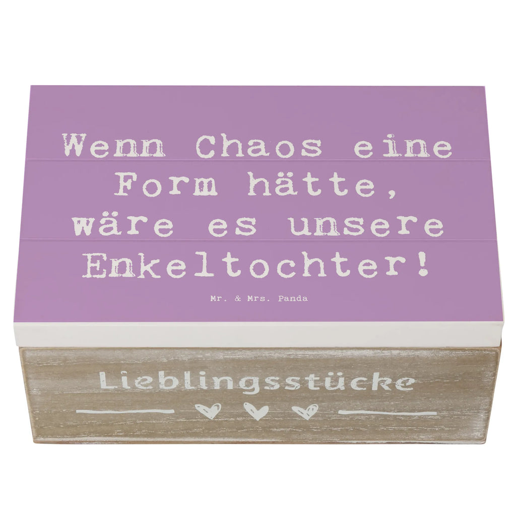 Holzkiste Spruch Enkeltochter Chaos Holzkiste, Kiste, Schatzkiste, Truhe, Schatulle, XXL, Erinnerungsbox, Erinnerungskiste, Dekokiste, Aufbewahrungsbox, Geschenkbox, Geschenkdose, Familie, Vatertag, Muttertag, Bruder, Schwester, Mama, Papa, Oma, Opa