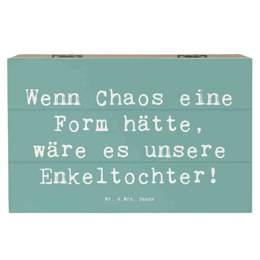 Holzkiste Spruch Enkeltochter Chaos Holzkiste, Kiste, Schatzkiste, Truhe, Schatulle, XXL, Erinnerungsbox, Erinnerungskiste, Dekokiste, Aufbewahrungsbox, Geschenkbox, Geschenkdose, Familie, Vatertag, Muttertag, Bruder, Schwester, Mama, Papa, Oma, Opa