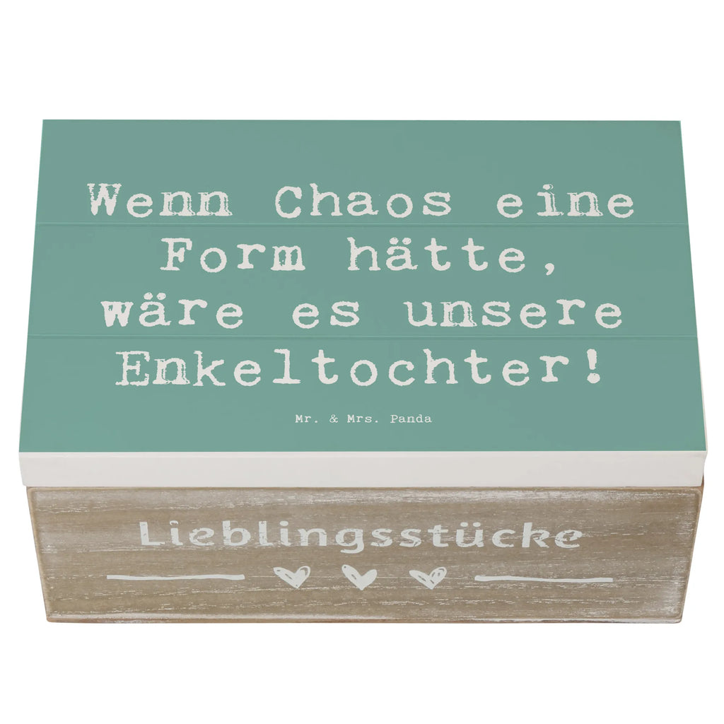 Holzkiste Spruch Enkeltochter Chaos Holzkiste, Kiste, Schatzkiste, Truhe, Schatulle, XXL, Erinnerungsbox, Erinnerungskiste, Dekokiste, Aufbewahrungsbox, Geschenkbox, Geschenkdose, Familie, Vatertag, Muttertag, Bruder, Schwester, Mama, Papa, Oma, Opa