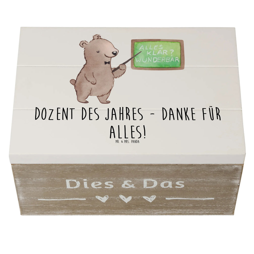 Holzkiste Dozent des Jahres Holzkiste, Kiste, Schatzkiste, Truhe, Schatulle, XXL, Erinnerungsbox, Erinnerungskiste, Dekokiste, Aufbewahrungsbox, Geschenkbox, Geschenkdose