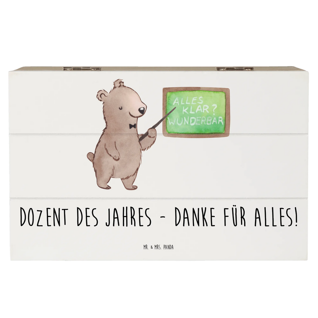 Holzkiste Dozent des Jahres Holzkiste, Kiste, Schatzkiste, Truhe, Schatulle, XXL, Erinnerungsbox, Erinnerungskiste, Dekokiste, Aufbewahrungsbox, Geschenkbox, Geschenkdose