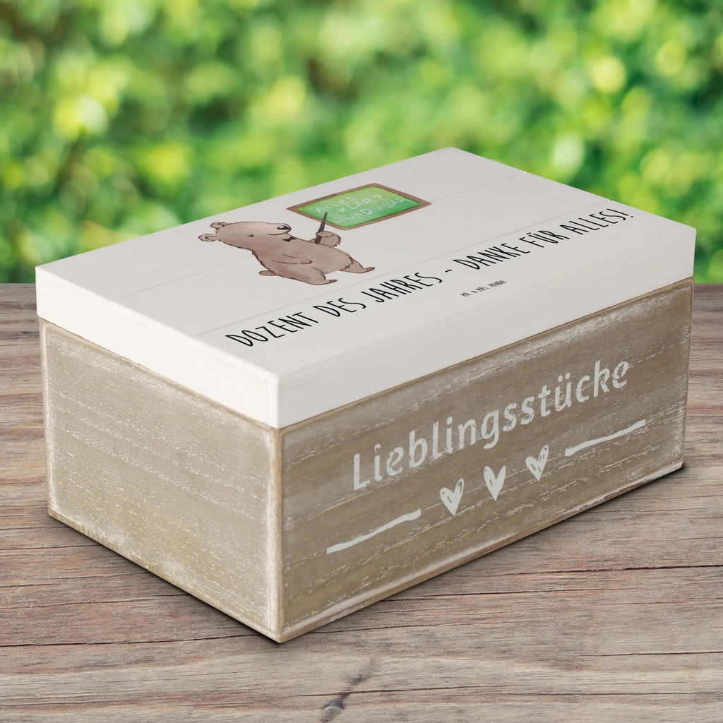 Holzkiste Dozent des Jahres Holzkiste, Kiste, Schatzkiste, Truhe, Schatulle, XXL, Erinnerungsbox, Erinnerungskiste, Dekokiste, Aufbewahrungsbox, Geschenkbox, Geschenkdose