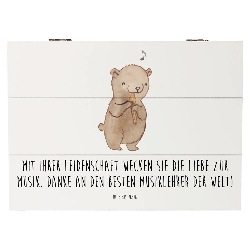 Holzkiste Musiklehrer Liebe Holzkiste, Kiste, Schatzkiste, Truhe, Schatulle, XXL, Erinnerungsbox, Erinnerungskiste, Dekokiste, Aufbewahrungsbox, Geschenkbox, Geschenkdose