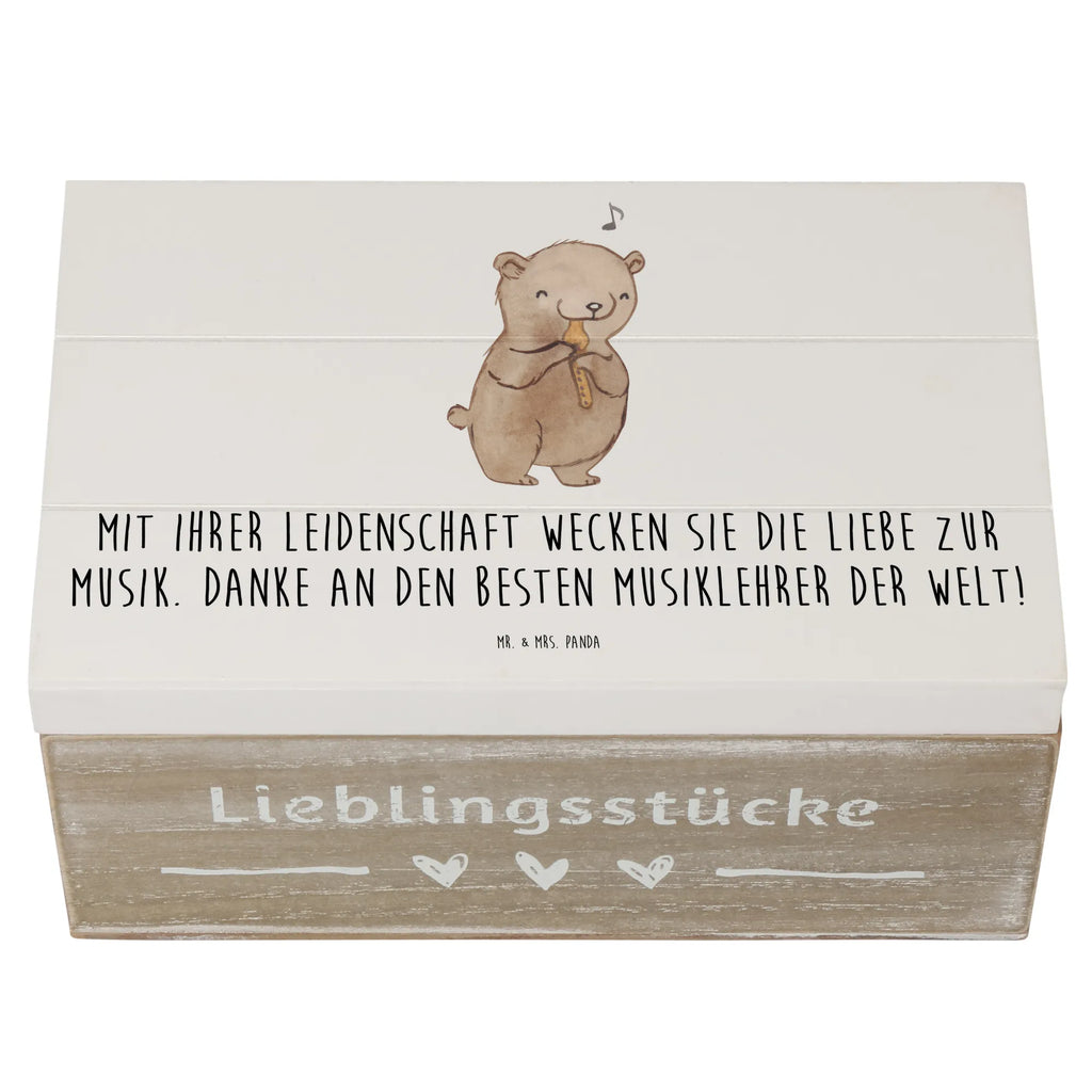 Holzkiste Musiklehrer Liebe Holzkiste, Kiste, Schatzkiste, Truhe, Schatulle, XXL, Erinnerungsbox, Erinnerungskiste, Dekokiste, Aufbewahrungsbox, Geschenkbox, Geschenkdose