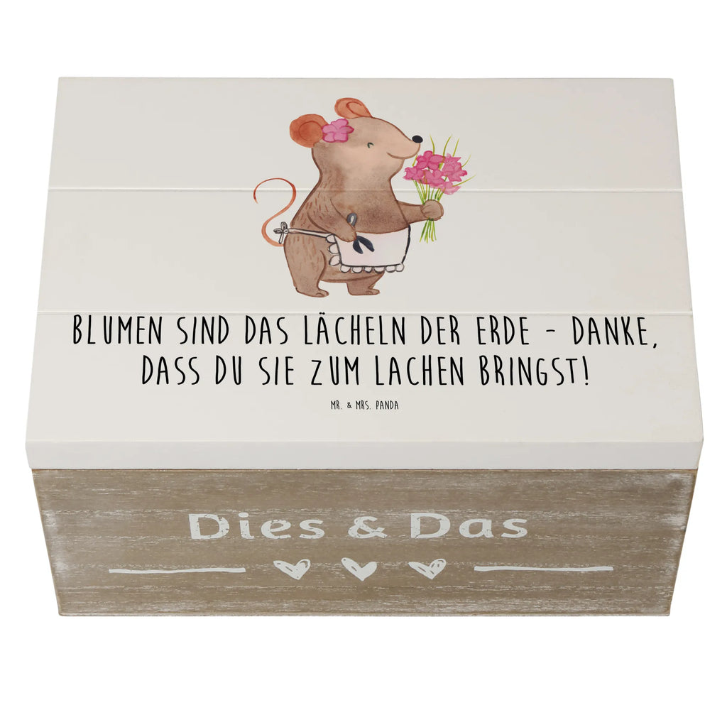 Holzkiste Florist Erde Lächeln Holzkiste, Kiste, Schatzkiste, Truhe, Schatulle, XXL, Erinnerungsbox, Erinnerungskiste, Dekokiste, Aufbewahrungsbox, Geschenkbox, Geschenkdose