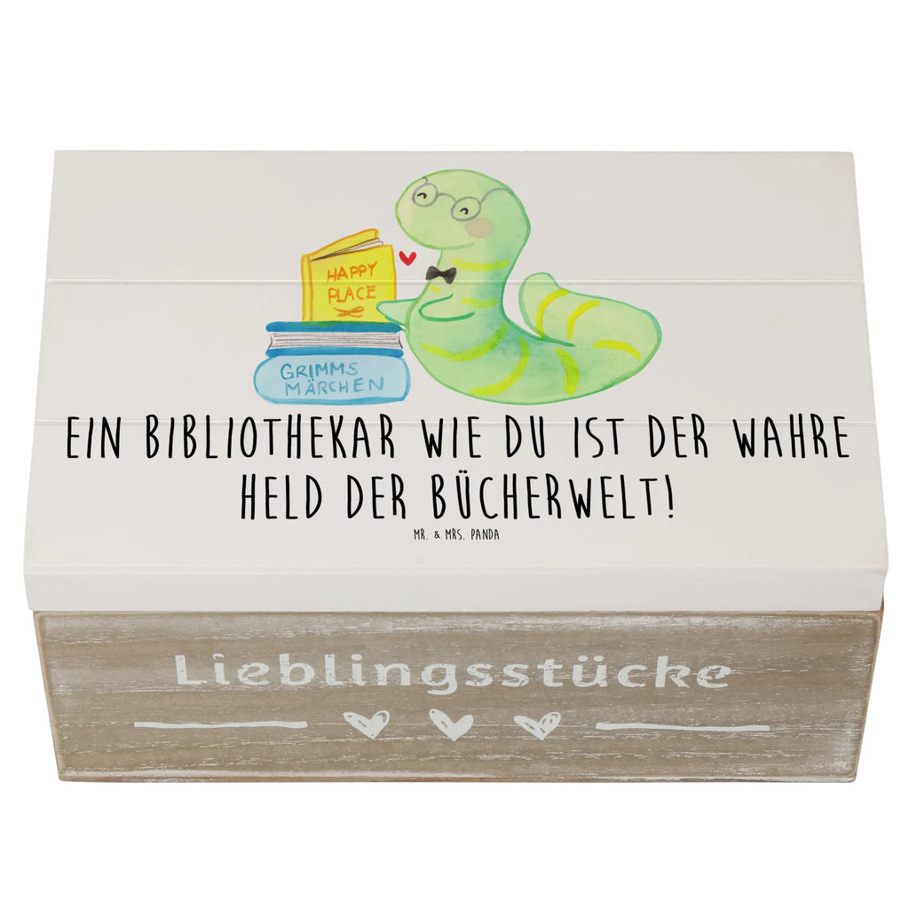 Holzkiste Bibliothekar Held Holzkiste, Kiste, Schatzkiste, Truhe, Schatulle, XXL, Erinnerungsbox, Erinnerungskiste, Dekokiste, Aufbewahrungsbox, Geschenkbox, Geschenkdose