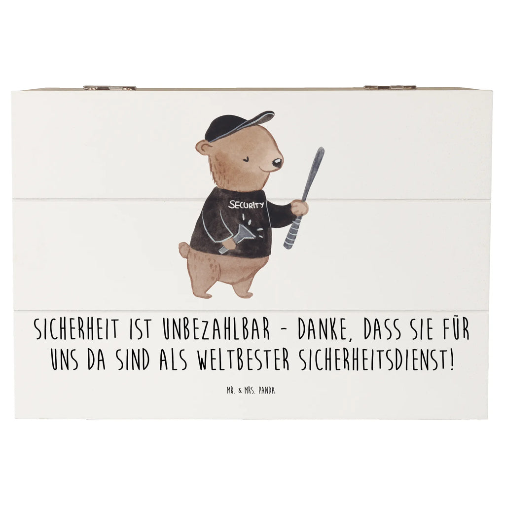 Holzkiste Weltbester Sicherheitsdienst Holzkiste, Kiste, Schatzkiste, Truhe, Schatulle, XXL, Erinnerungsbox, Erinnerungskiste, Dekokiste, Aufbewahrungsbox, Geschenkbox, Geschenkdose