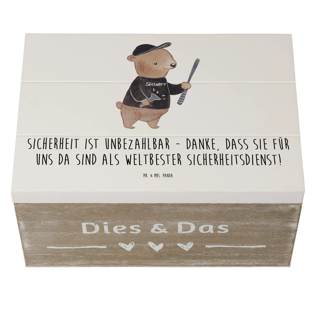 Holzkiste Weltbester Sicherheitsdienst Holzkiste, Kiste, Schatzkiste, Truhe, Schatulle, XXL, Erinnerungsbox, Erinnerungskiste, Dekokiste, Aufbewahrungsbox, Geschenkbox, Geschenkdose