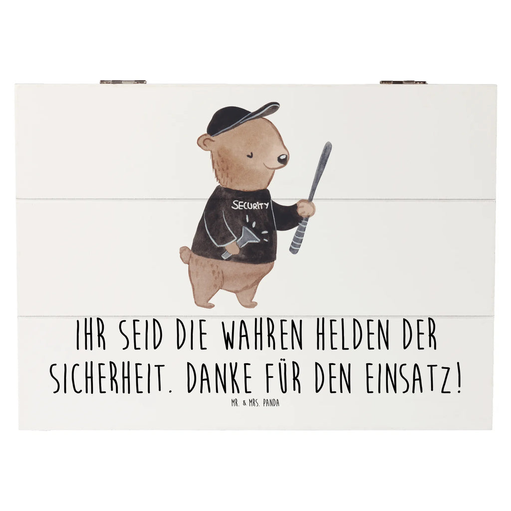 Holzkiste Sicherheitsdienst Helden Holzkiste, Kiste, Schatzkiste, Truhe, Schatulle, XXL, Erinnerungsbox, Erinnerungskiste, Dekokiste, Aufbewahrungsbox, Geschenkbox, Geschenkdose