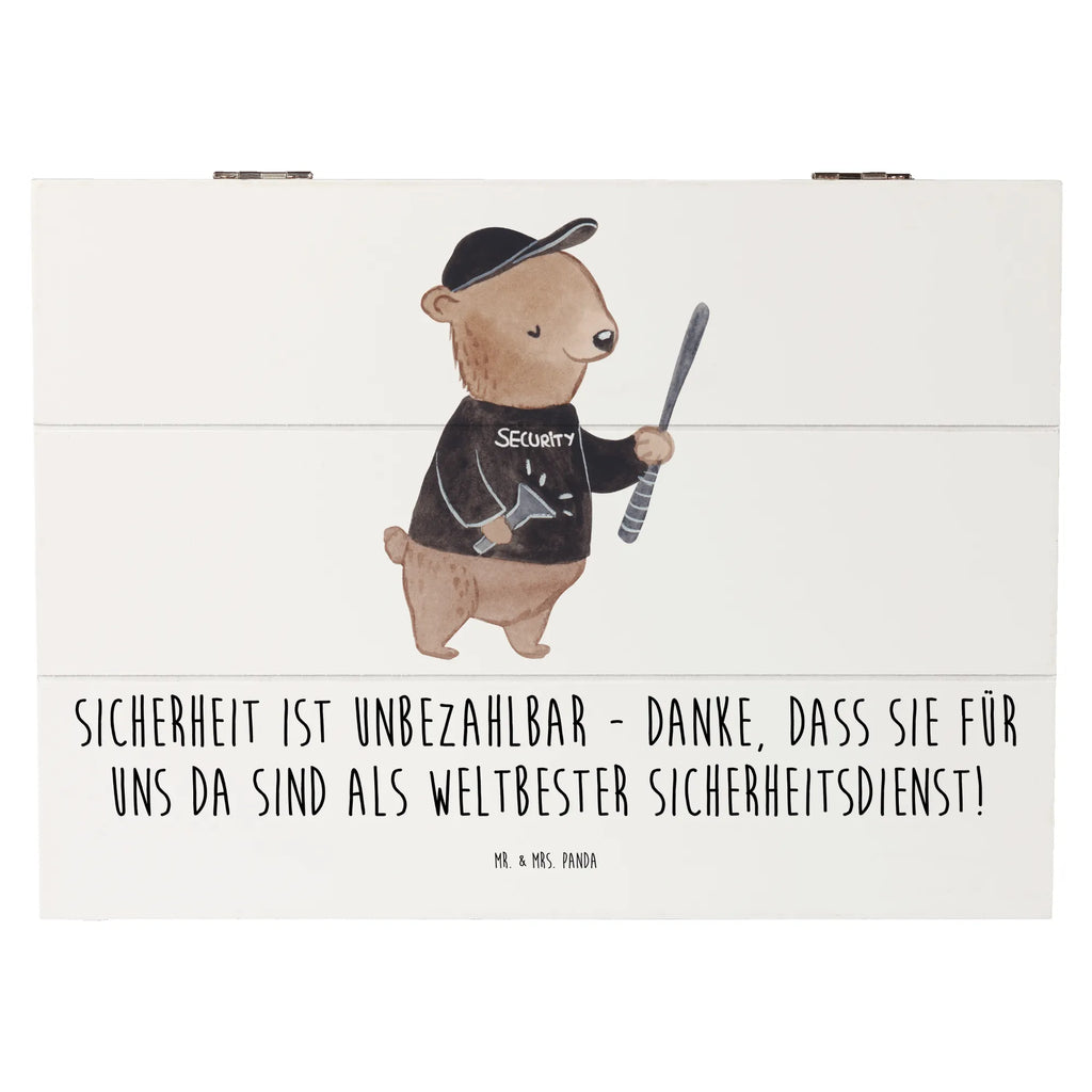 Holzkiste Weltbester Sicherheitsdienst Holzkiste, Kiste, Schatzkiste, Truhe, Schatulle, XXL, Erinnerungsbox, Erinnerungskiste, Dekokiste, Aufbewahrungsbox, Geschenkbox, Geschenkdose