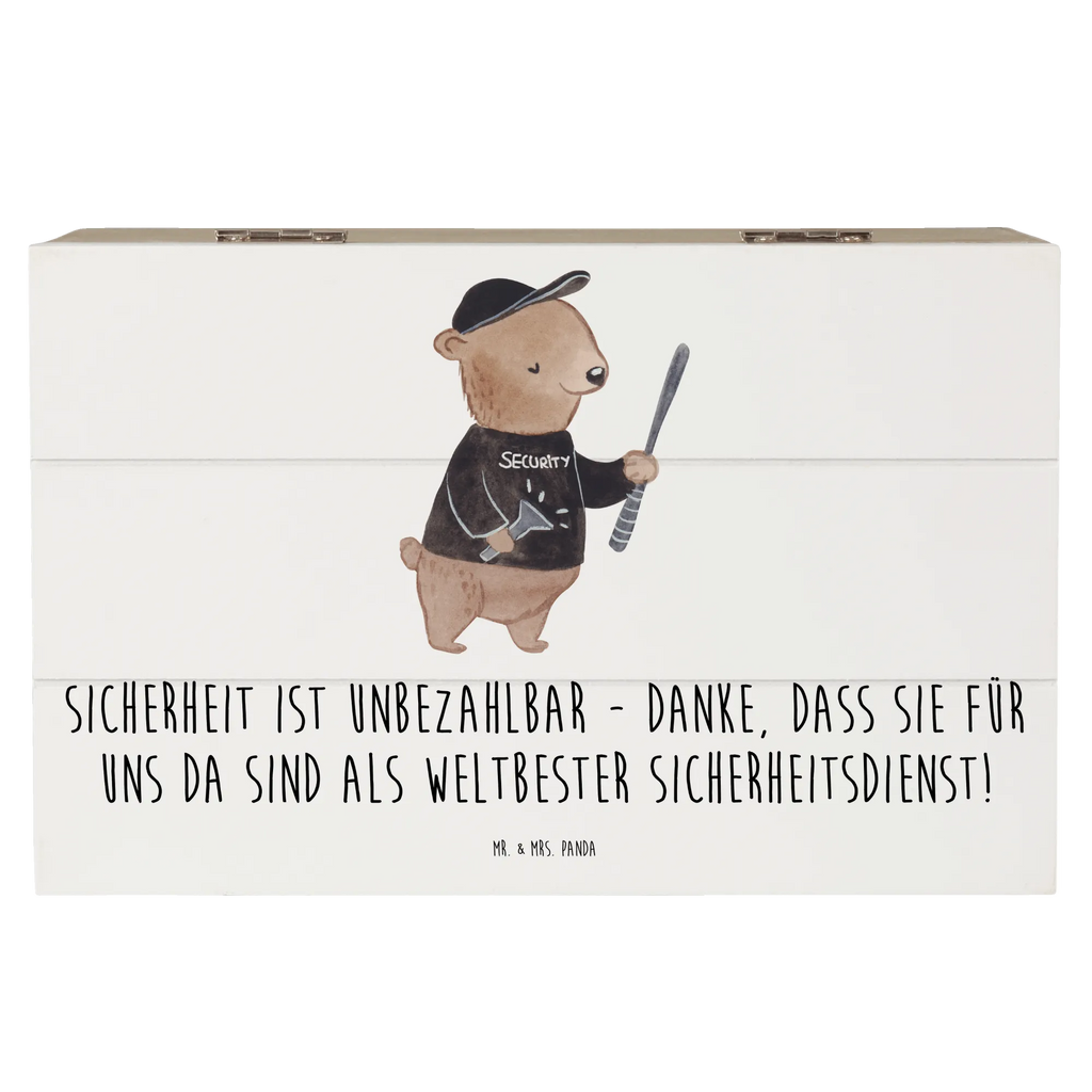 Holzkiste Weltbester Sicherheitsdienst Holzkiste, Kiste, Schatzkiste, Truhe, Schatulle, XXL, Erinnerungsbox, Erinnerungskiste, Dekokiste, Aufbewahrungsbox, Geschenkbox, Geschenkdose