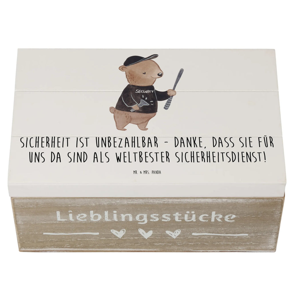 Holzkiste Weltbester Sicherheitsdienst Holzkiste, Kiste, Schatzkiste, Truhe, Schatulle, XXL, Erinnerungsbox, Erinnerungskiste, Dekokiste, Aufbewahrungsbox, Geschenkbox, Geschenkdose