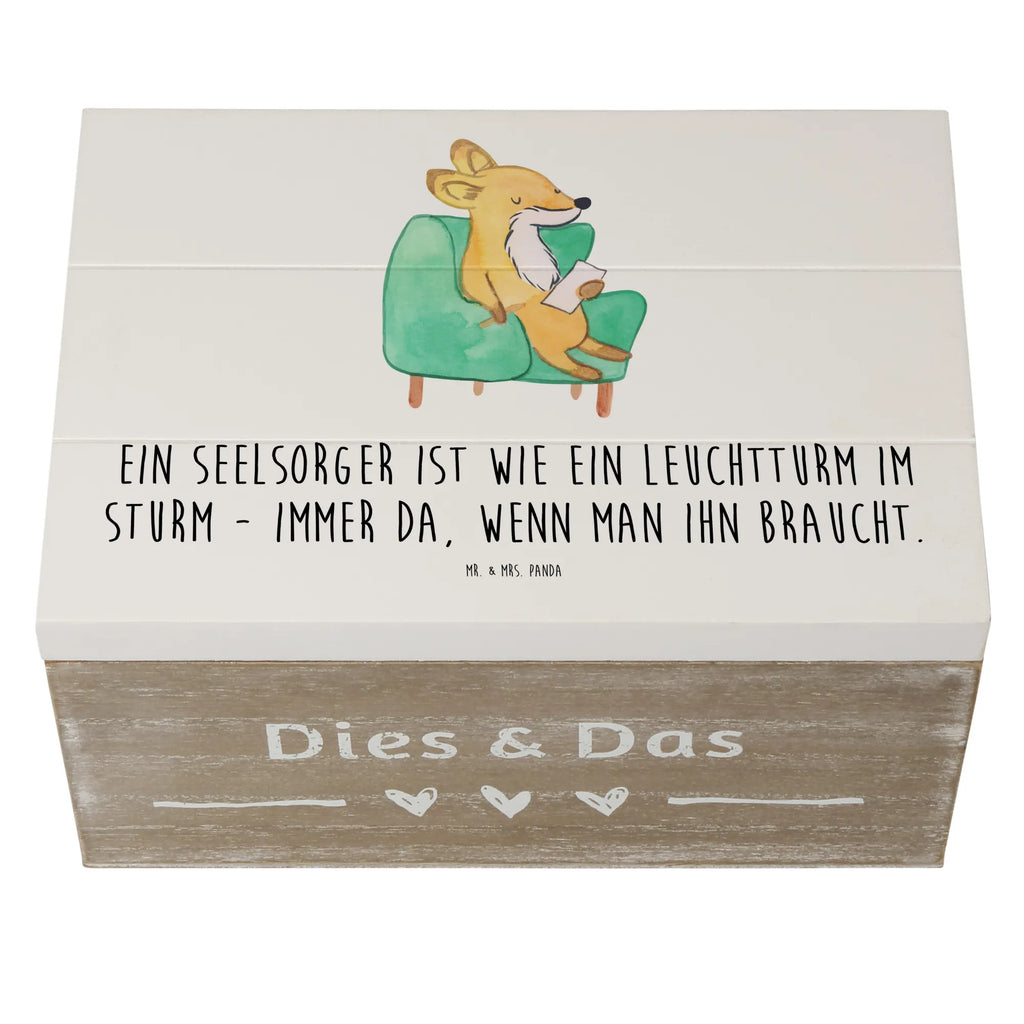 Holzkiste Seelsorger Leuchtturm Holzkiste, Kiste, Schatzkiste, Truhe, Schatulle, XXL, Erinnerungsbox, Erinnerungskiste, Dekokiste, Aufbewahrungsbox, Geschenkbox, Geschenkdose