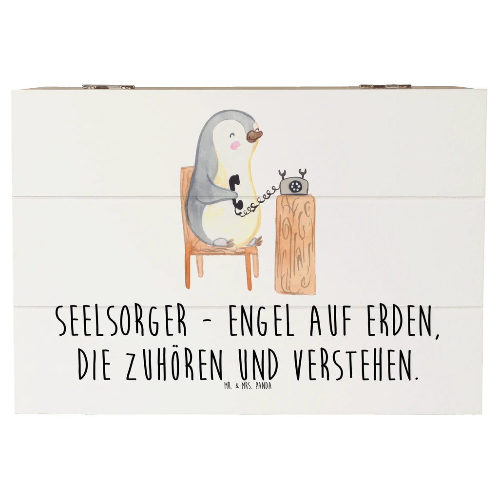 Holzkiste Seelsorger Engel Holzkiste, Kiste, Schatzkiste, Truhe, Schatulle, XXL, Erinnerungsbox, Erinnerungskiste, Dekokiste, Aufbewahrungsbox, Geschenkbox, Geschenkdose