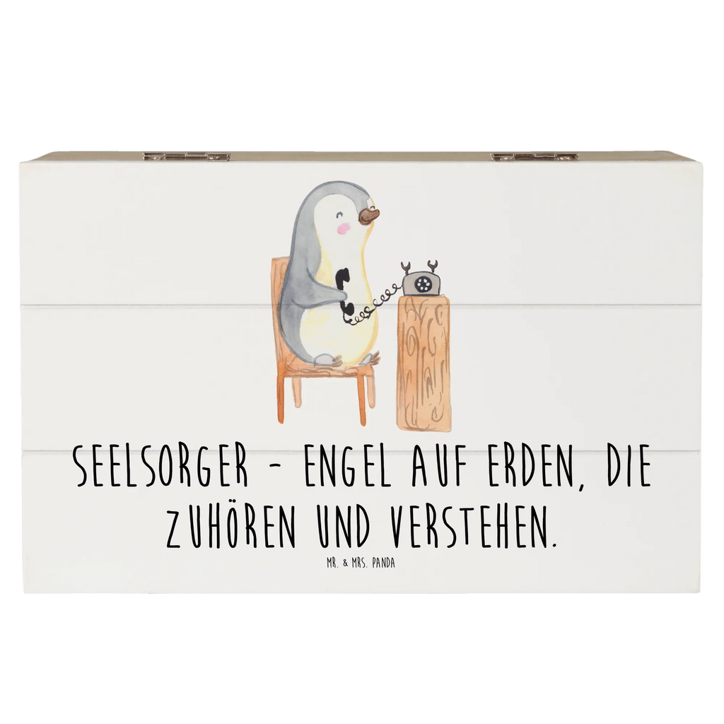 Holzkiste Seelsorger Engel Holzkiste, Kiste, Schatzkiste, Truhe, Schatulle, XXL, Erinnerungsbox, Erinnerungskiste, Dekokiste, Aufbewahrungsbox, Geschenkbox, Geschenkdose