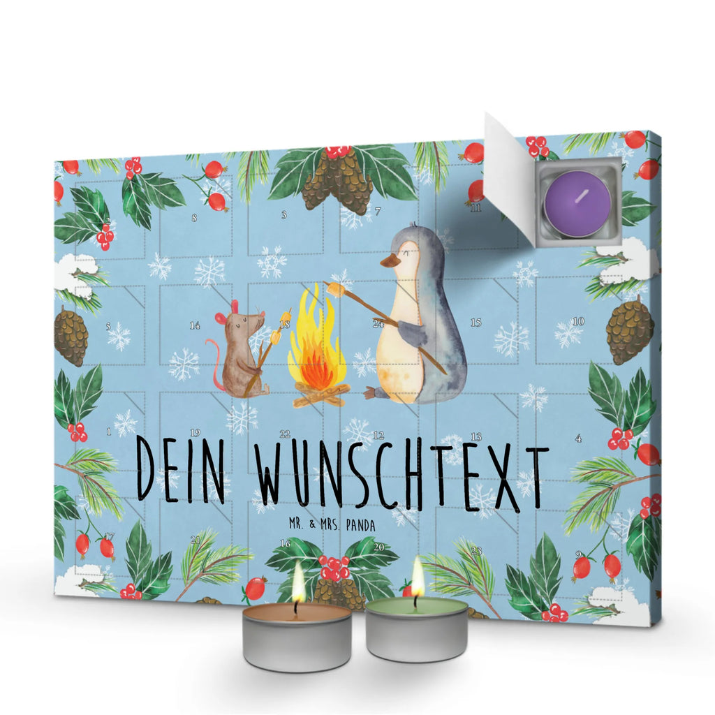 Personalisierter Duftkerzen Adventskalender Pinguin Lagerfeuer Personalisierter Duftkerzen Adventskalender, Pinguin, Maus, Pinguine, Lagerfeuer, Leben, Arbeit, Job, Motivation, Büro, Büroalltag, Lebensspruch, Lebensmotivation, Neustart, Liebe, grillen, Feuer, Marshmallows