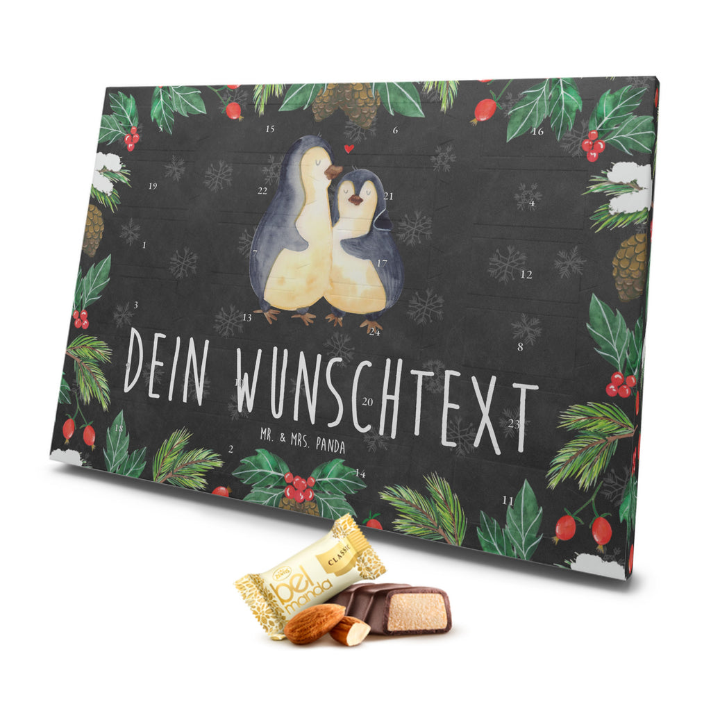 Personalisierter Marzipan Adventskalender Pinguin umarmen Personalisierter Marzipan Adventskalender, Pinguin, Liebe, Liebespaar, Liebesbeweis, Liebesgeschenk, Verlobung, Jahrestag, Hochzeitstag, Hochzeit, Hochzeitsgeschenk