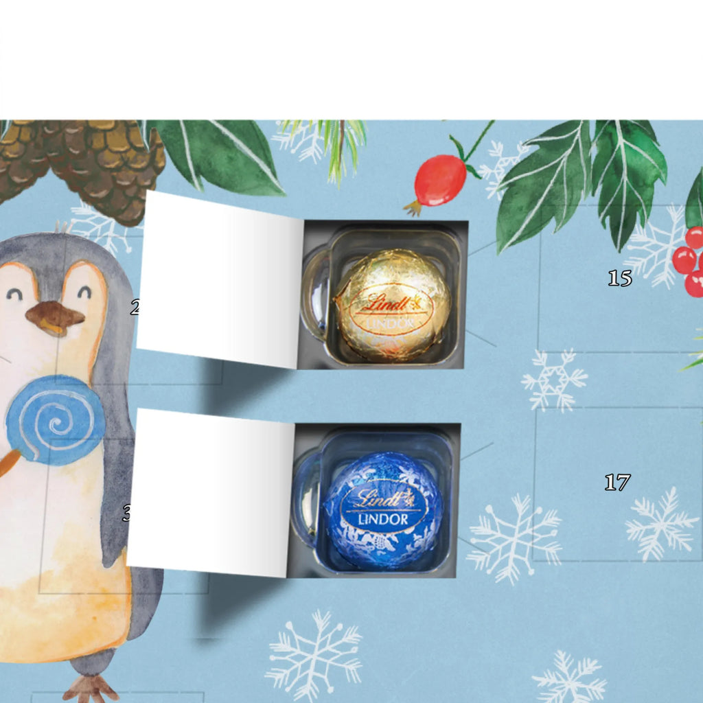 Personalisierter Kugel Markenschokolade Adventskalender Pinguin Lolli Personalisierter Kugel Markenschokolade Adventskalender, Pinguin, Pinguine, Lolli, Süßigkeiten, Blödsinn, Spruch, Rebell, Gauner, Ganove, Rabauke