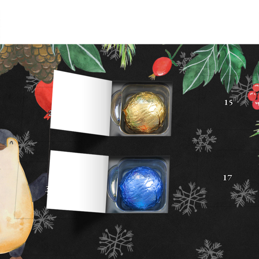 Personalisierter Schoko Adventskalender Pinguin Luftballon Personalisierter Adventskalender, Adventskalender mit Namen, Pinguin, Pinguine, Luftballon, Tagträume, Lebenslust, Geschenk Freundin, Geschenkidee, beste Freundin, Motivation, Neustart, neues Leben, Liebe, Glück