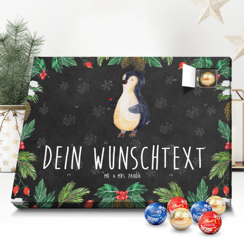 Personalisierter Kugel Markenschokolade Adventskalender Pinguin Marienkäfer Personalisierter Kugel Markenschokolade Adventskalender, Pinguin, Pinguine, Marienkäfer, Liebe, Wunder, Glück, Freude, Lebensfreude