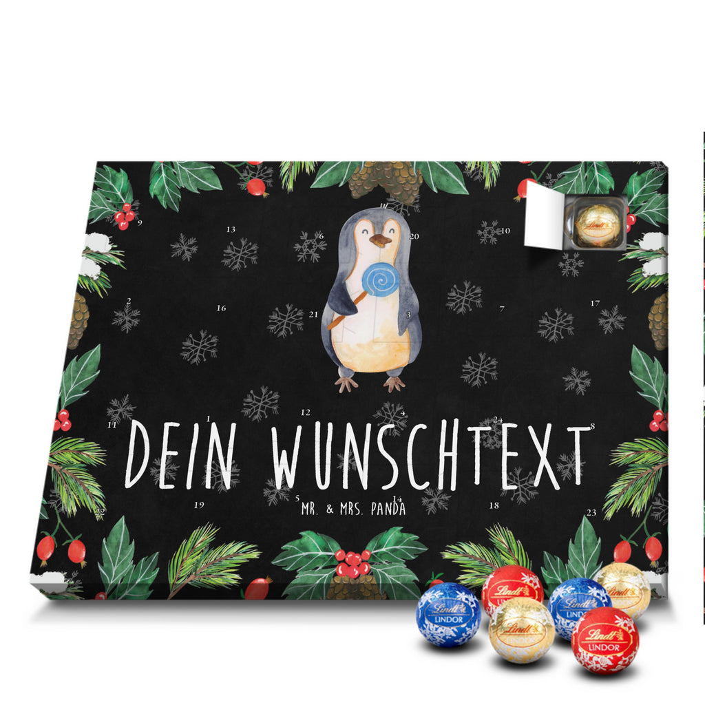 Personalisierter Kugel Markenschokolade Adventskalender Pinguin Lolli Personalisierter Kugel Markenschokolade Adventskalender, Pinguin, Pinguine, Lolli, Süßigkeiten, Blödsinn, Spruch, Rebell, Gauner, Ganove, Rabauke