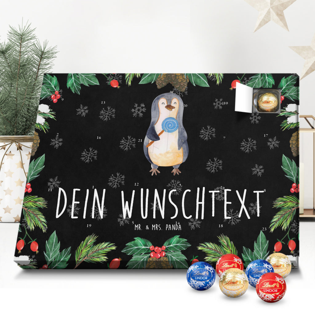 Personalisierter Kugel Markenschokolade Adventskalender Pinguin Lolli Personalisierter Kugel Markenschokolade Adventskalender, Pinguin, Pinguine, Lolli, Süßigkeiten, Blödsinn, Spruch, Rebell, Gauner, Ganove, Rabauke