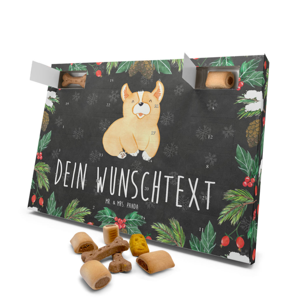 Personalisierter Hunde Adventskalender Corgie Hunde Adventskalender, Hund, Hundemotiv, Haustier, Hunderasse, Tierliebhaber, Hundebesitzer, Sprüche, Corgie, Welsh Corgie Pembroke, britisch, Motivation, Spruch, Hundespruch, Lebensfreude