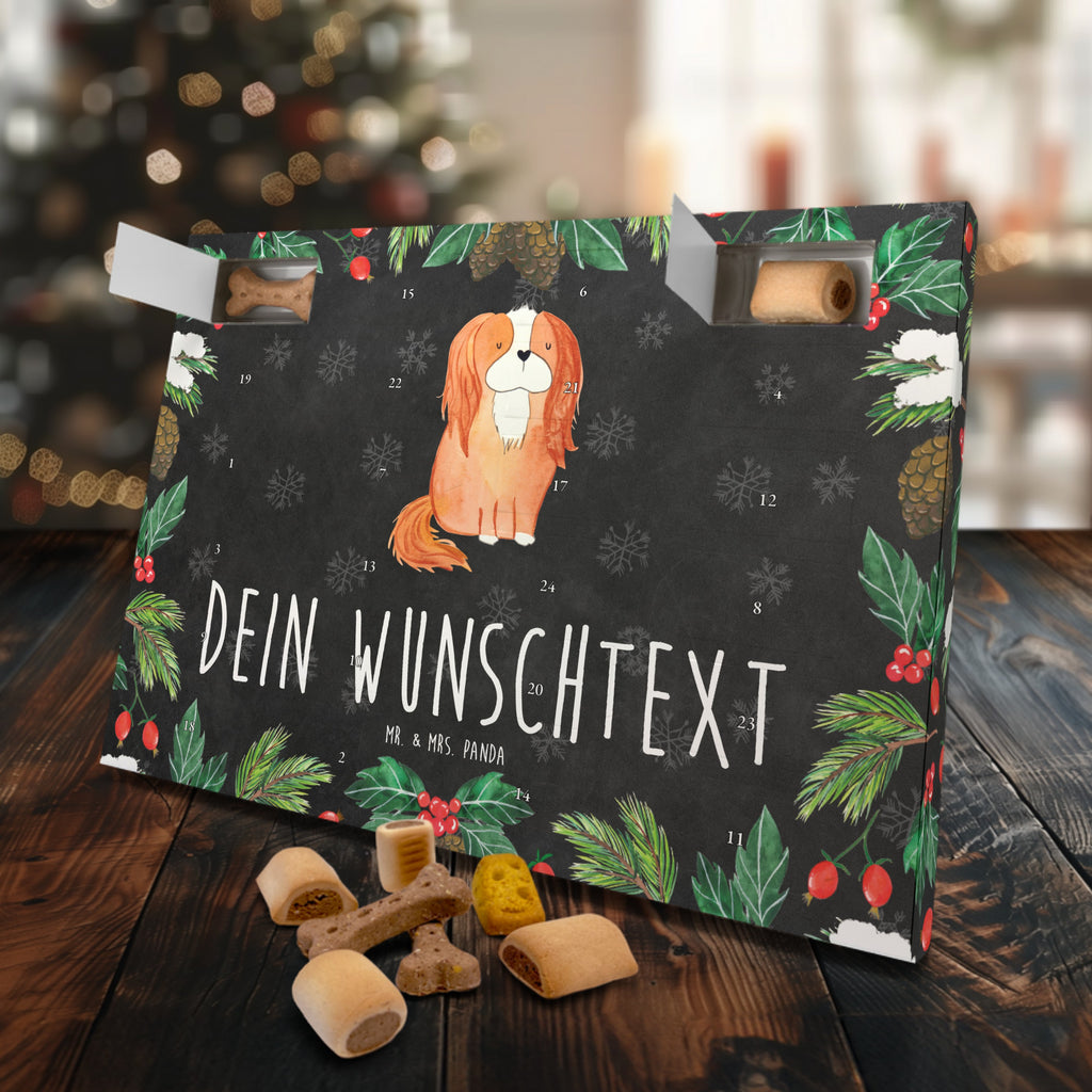 Personalisierter Hunde Adventskalender Hund Cavalier King Charles Spaniel Hunde Adventskalender, Hund, Hundemotiv, Haustier, Hunderasse, Tierliebhaber, Hundebesitzer, Sprüche, Cavalier King Charles Spaniel, Cockerspaniel, Spaniel, Spruch, schönster Hund