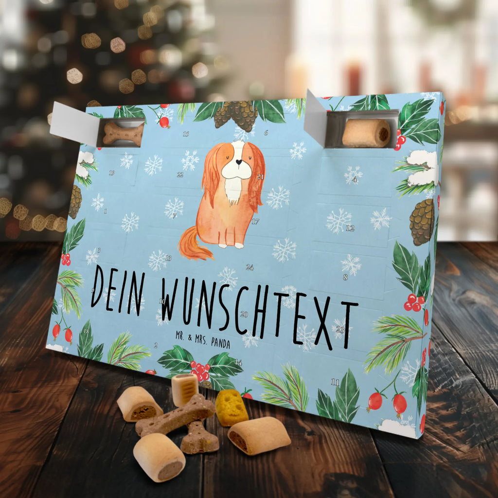 Personalisierter Hunde Adventskalender Hund Cavalier King Charles Spaniel Hunde Adventskalender, Hund, Hundemotiv, Haustier, Hunderasse, Tierliebhaber, Hundebesitzer, Sprüche, Cavalier King Charles Spaniel, Cockerspaniel, Spaniel, Spruch, schönster Hund