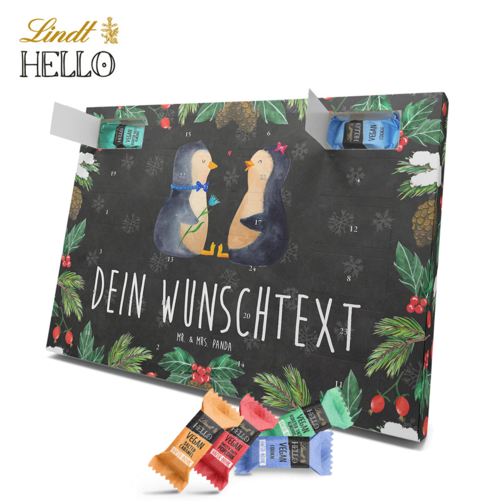 Personalisierter veganer Adventskalender Pinguin Pärchen Personalisierter veganer Adventskalender, Pinguin, Pinguine, Liebe, Liebespaar, Liebesbeweis, Liebesgeschenk, Verlobung, Jahrestag, Hochzeitstag, Hochzeit, Hochzeitsgeschenk, große Liebe, Traumpaar