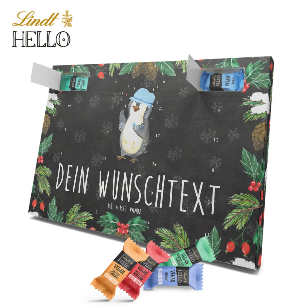 Personalisierter veganer Adventskalender Pinguin Duschen Personalisierter veganer Adventskalender, Pinguin, Pinguine, Dusche, duschen, Lebensmotto, Motivation, Neustart, Neuanfang, glücklich sein