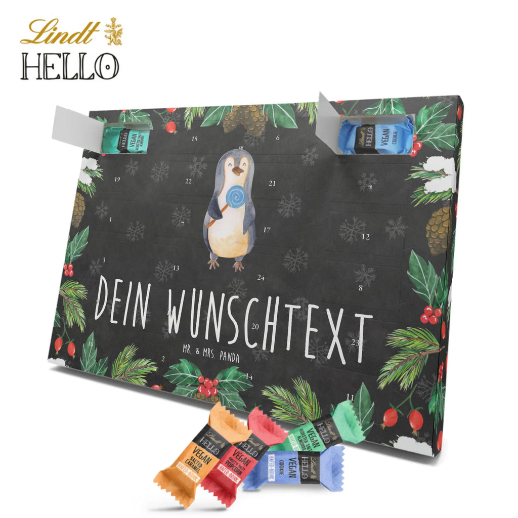 Personalisierter veganer Adventskalender Pinguin Lolli Personalisierter veganer Adventskalender, Pinguin, Pinguine, Lolli, Süßigkeiten, Blödsinn, Spruch, Rebell, Gauner, Ganove, Rabauke