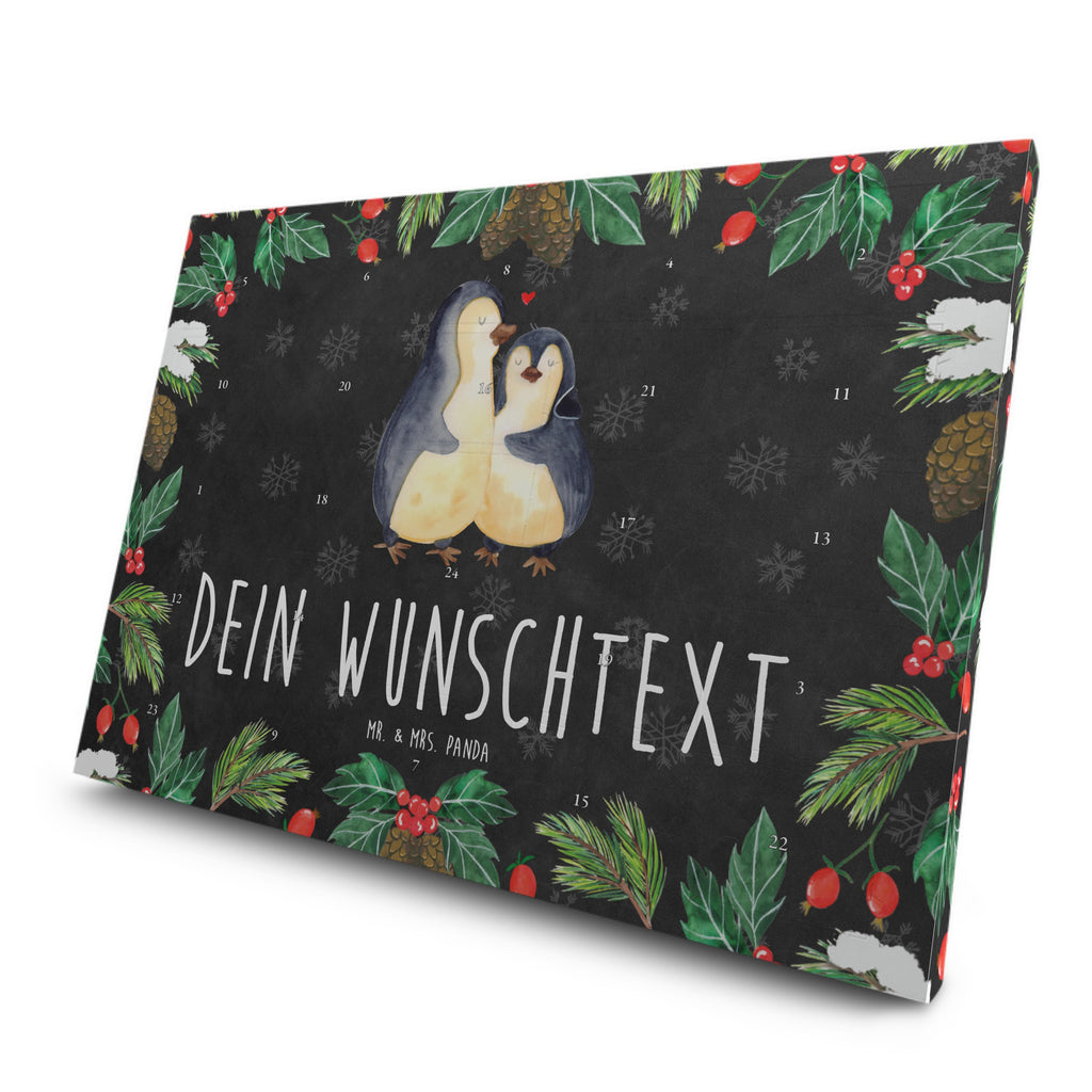 Personalisierter Tee Adventskalender Pinguin umarmen Personalisierter Tee Adventskalender, Pinguin, Liebe, Liebespaar, Liebesbeweis, Liebesgeschenk, Verlobung, Jahrestag, Hochzeitstag, Hochzeit, Hochzeitsgeschenk