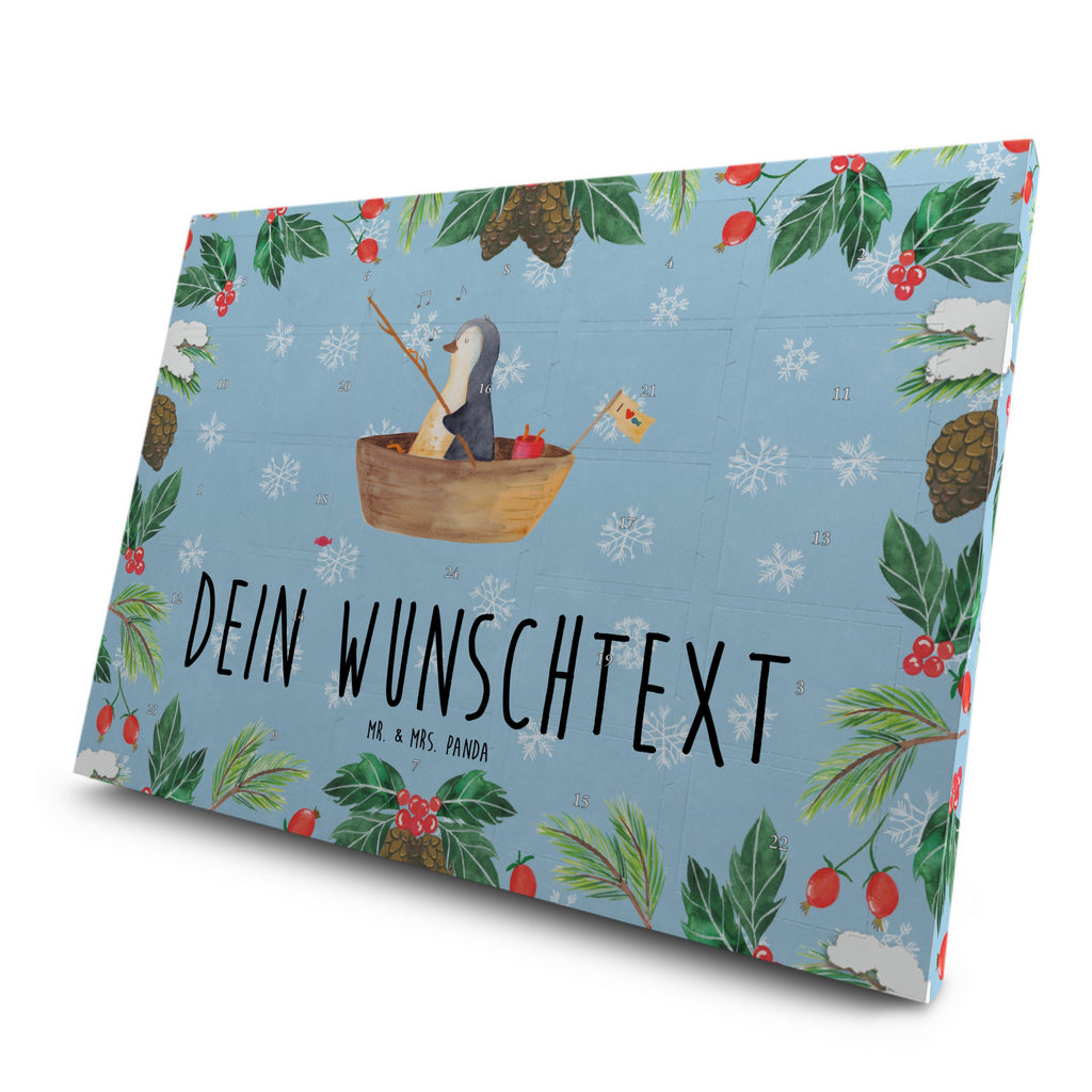 Personalisierter Tee Adventskalender Pinguin Angelboot Personalisierter Tee Adventskalender, Pinguin, Pinguine, Angeln, Boot, Angelboot, Lebenslust, Leben, genießen, Motivation, Neustart, Neuanfang, Trennung, Scheidung, Geschenkidee Liebeskummer