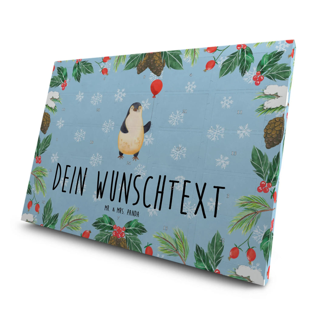 Personalisierter Tee Adventskalender Pinguin Luftballon Personalisierter Tee Adventskalender, Pinguin, Pinguine, Luftballon, Tagträume, Lebenslust, Geschenk Freundin, Geschenkidee, beste Freundin, Motivation, Neustart, neues Leben, Liebe, Glück