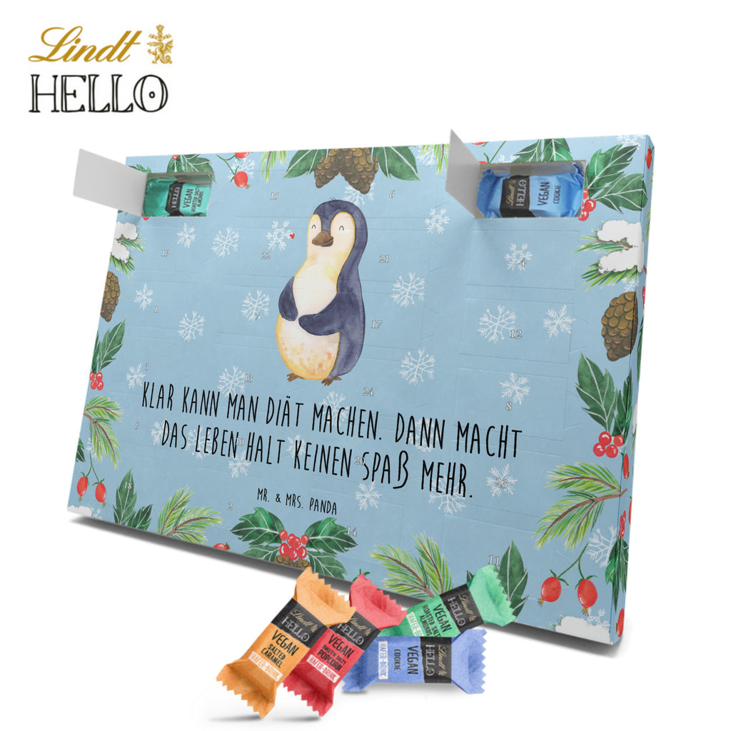 Veganer Adventskalender Pinguin Diät Schokoladen Adventskalender, Pinguin, Pinguine, Diät, Abnehmen, Abspecken, Gewicht, Motivation, Selbstliebe, Körperliebe, Selbstrespekt