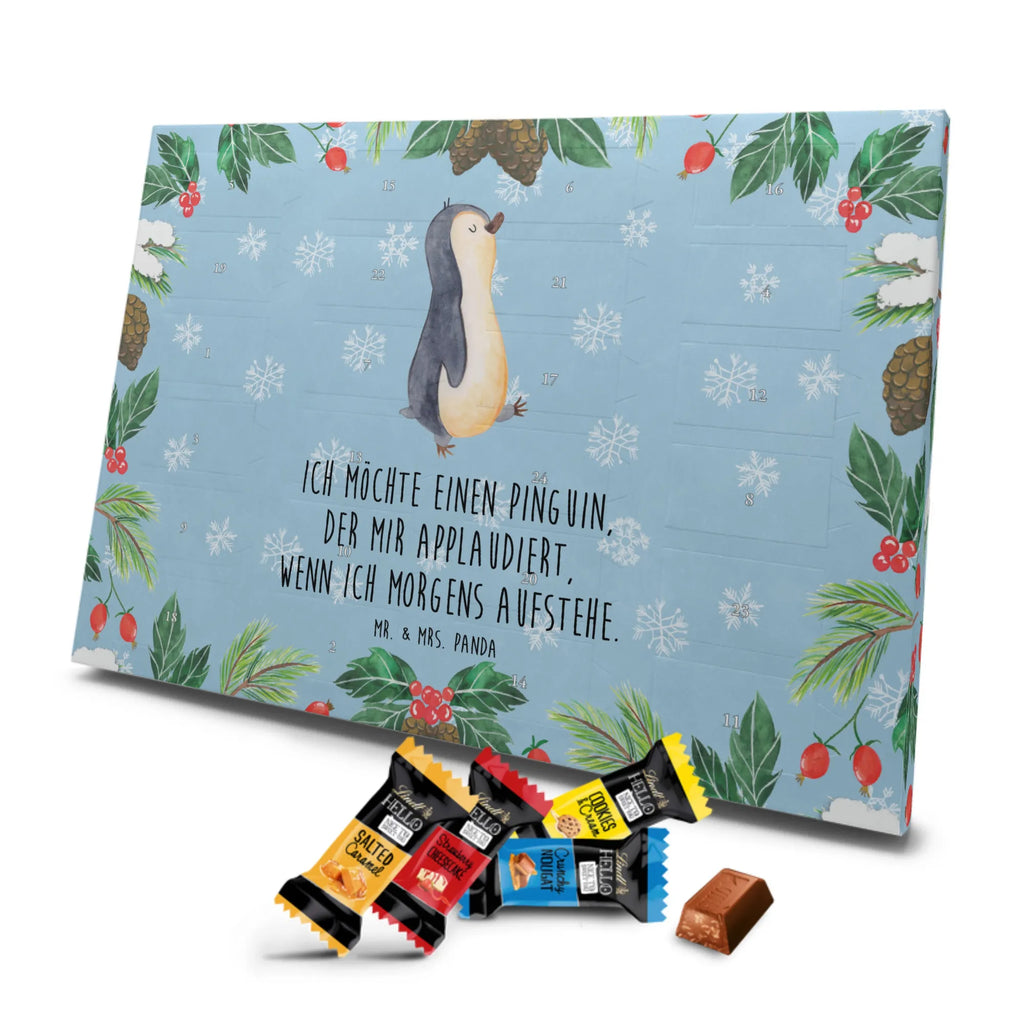 Markenschokolade Adventskalender Pinguin marschieren Adventskalender, Weihnachtskalender, Markenschokolade Adventskalender, Pinguin, Pinguine, Frühaufsteher, Langschläfer, Bruder, Schwester, Familie