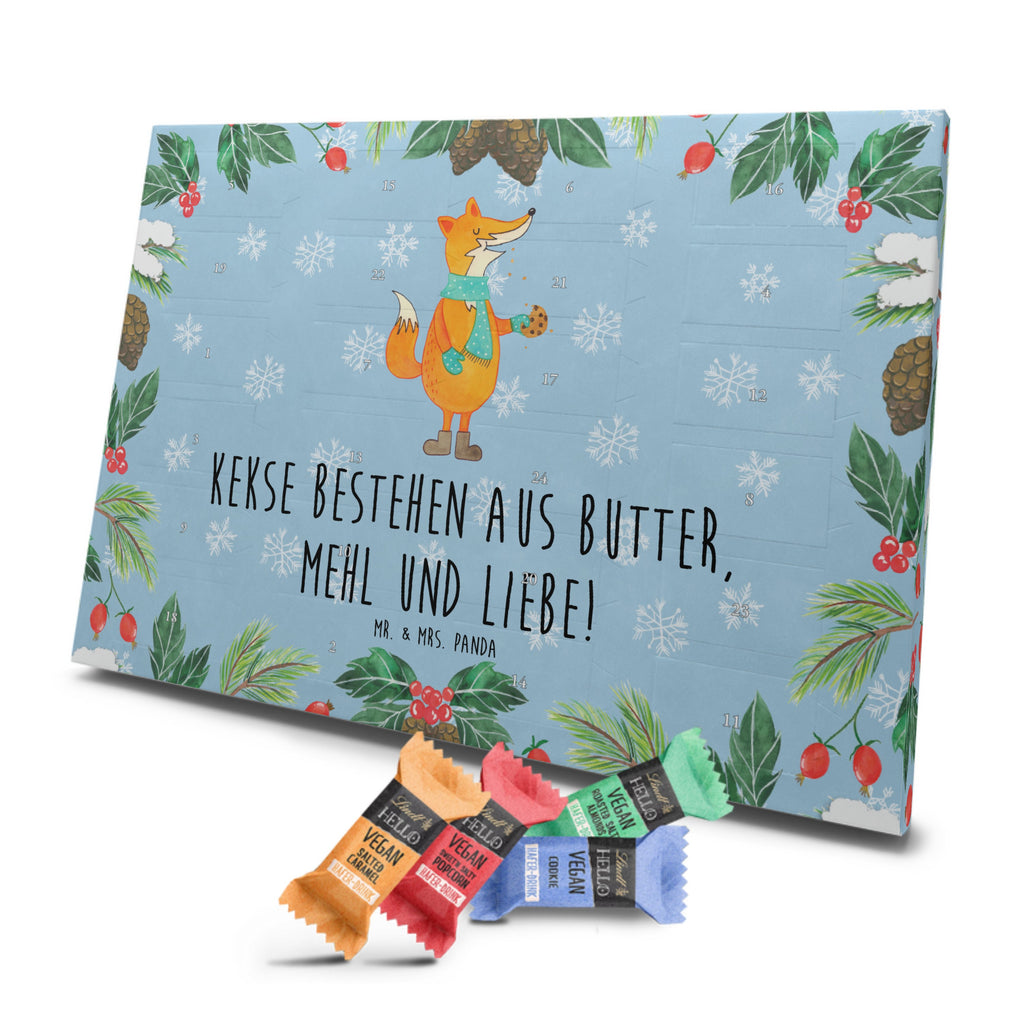 Veganer Adventskalender Fuchs Keks Schokoladen Adventskalender, Fuchs, Füchse, Backen Spruch, Kekse, Winter, Weihnachtszeit, Plätzchen, Liebe, Küche Deko