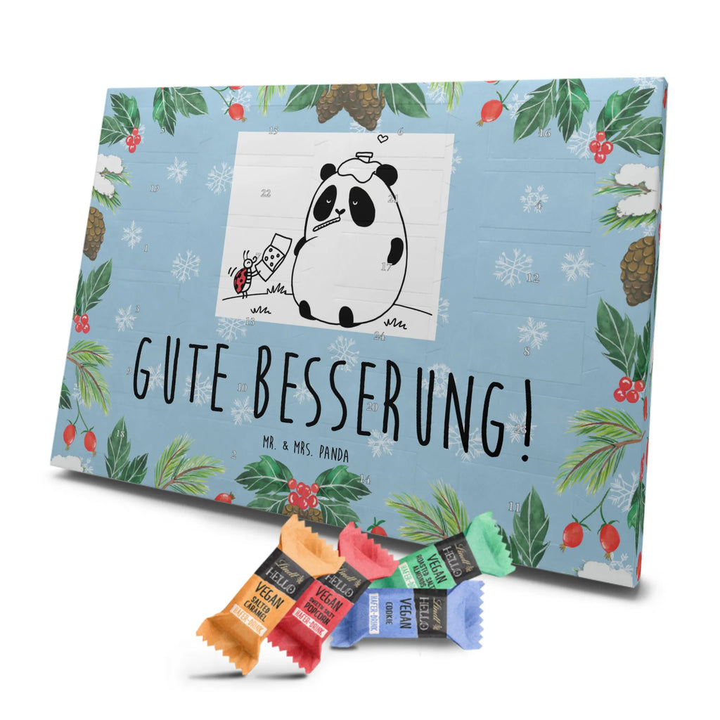 Veganer Adventskalender Panda Gute Besserung Schokoladen Adventskalender