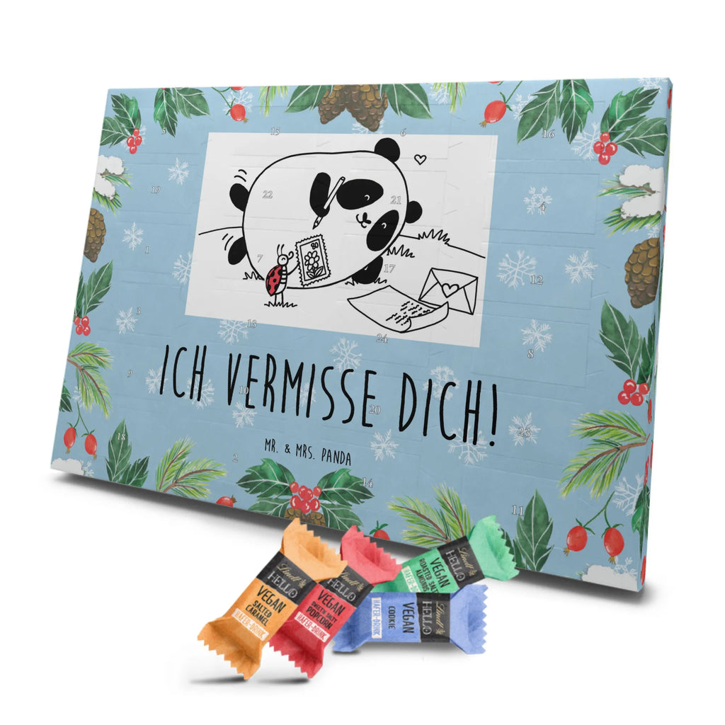 Veganer Adventskalender Panda Vermissen Schokoladen Adventskalender