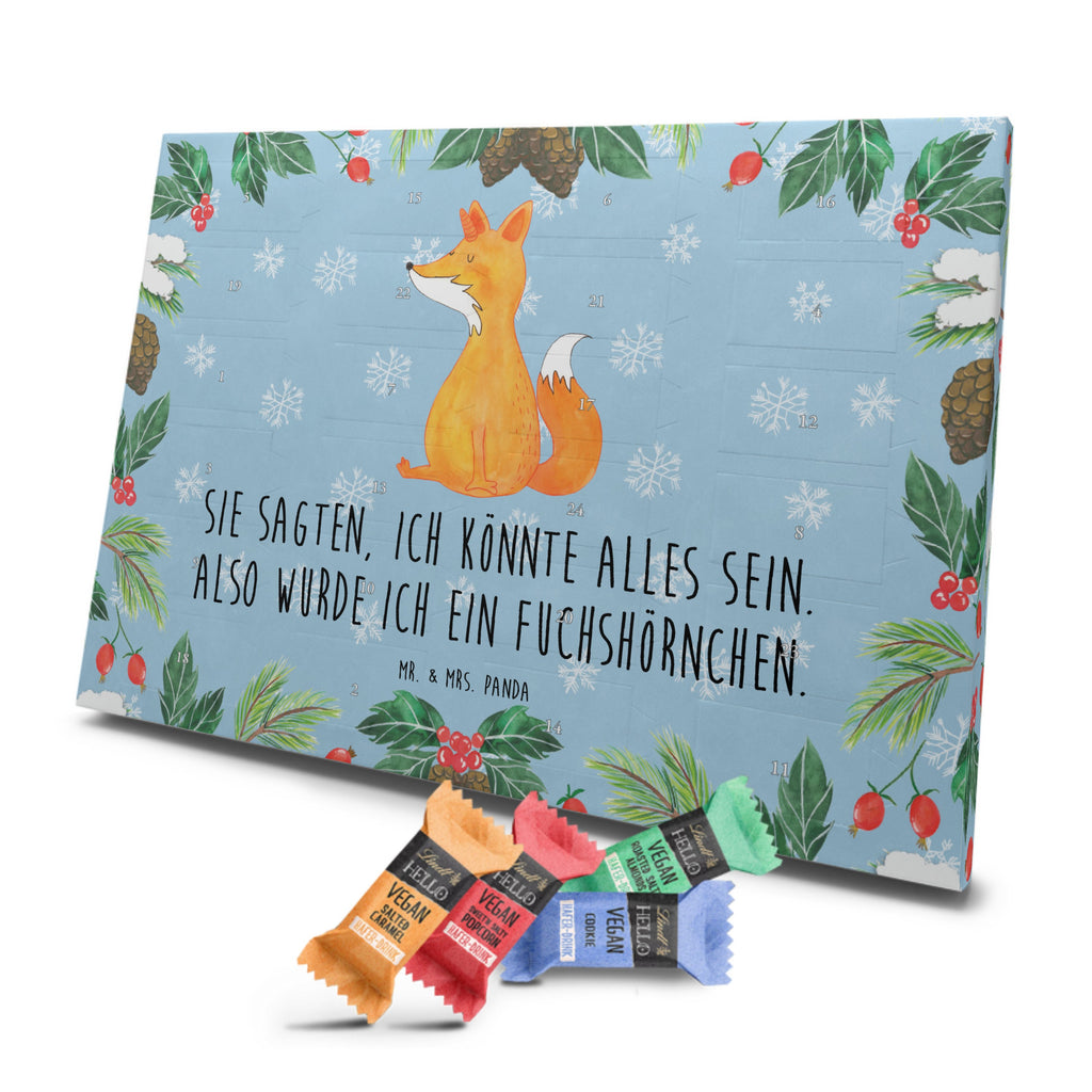 Veganer Adventskalender Einhorn Wunsch Schokoladen Adventskalender, Einhorn, Einhörner, Einhorn Deko, Pegasus, Unicorn, Fuchs, Unicorns, Fuchshörnchen, Fuchshorn, Foxycorn, Füchse