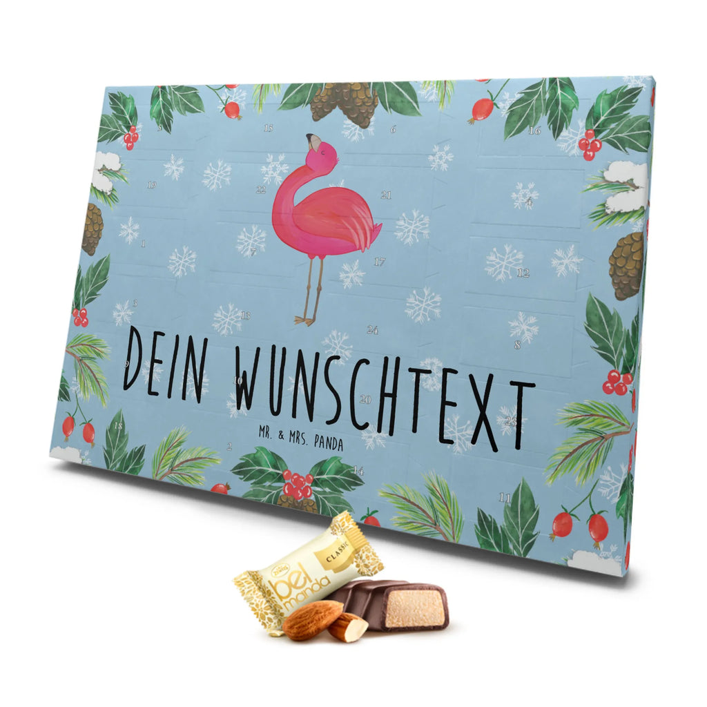 Personalisierter Marzipan Adventskalender Flamingo Stolz Personalisierter Marzipan Adventskalender, Flamingo, stolz, Freude, Selbstliebe, Selbstakzeptanz, Freundin, beste Freundin, Tochter, Mama, Schwester