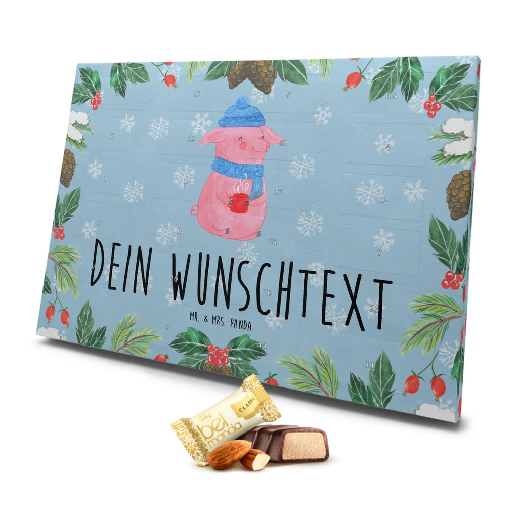 Personalisierter Marzipan Adventskalender Schwein Glühwein Personalisierter Marzipan Adventskalender, Winter, Weihnachten, Weihnachtsdeko, Nikolaus, Advent, Heiligabend, Wintermotiv, Glühschwein, Glühwein, Weihnachtsmarkt, Punsch