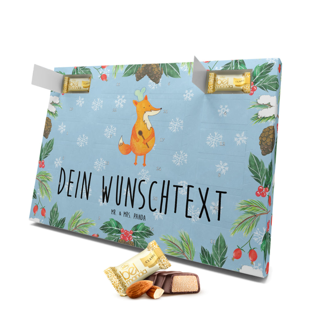 Personalisierter Marzipan Adventskalender Fuchs Koch Personalisierter Marzipan Adventskalender, Fuchs, Füchse, Koch Geschenk, Küche Spruch, Küche Deko, Köche, Bäcker, Party Spruch, Spruch lustig, witzig