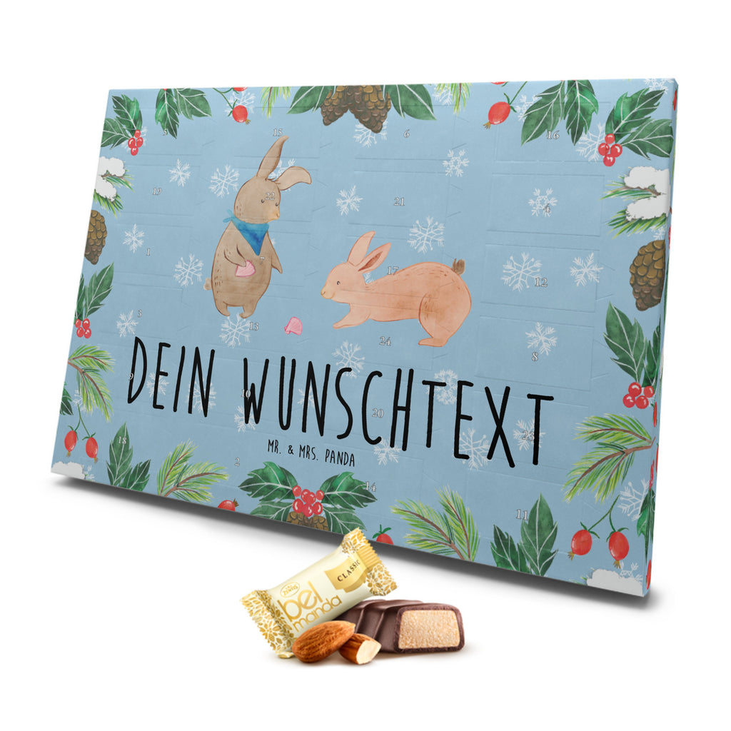 Personalisierter Marzipan Adventskalender Hasen Muschel Personalisierter Marzipan Adventskalender, Familie, Vatertag, Muttertag, Bruder, Schwester, Mama, Papa, Oma, Opa, Hasen, beste Freundin, Freundin, Freundinnen, best friends, BFF, Muscheln sammeln, Muscheln, Meer