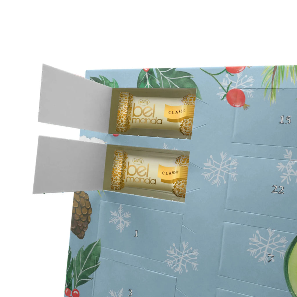 Personalisierter Marzipan Adventskalender Avocado Kern Personalisierter Marzipan Adventskalender, Avocado, Veggie, Vegan, Gesund, Avokado, Avocadokern, Kern, Pflanze, Spruch Leben